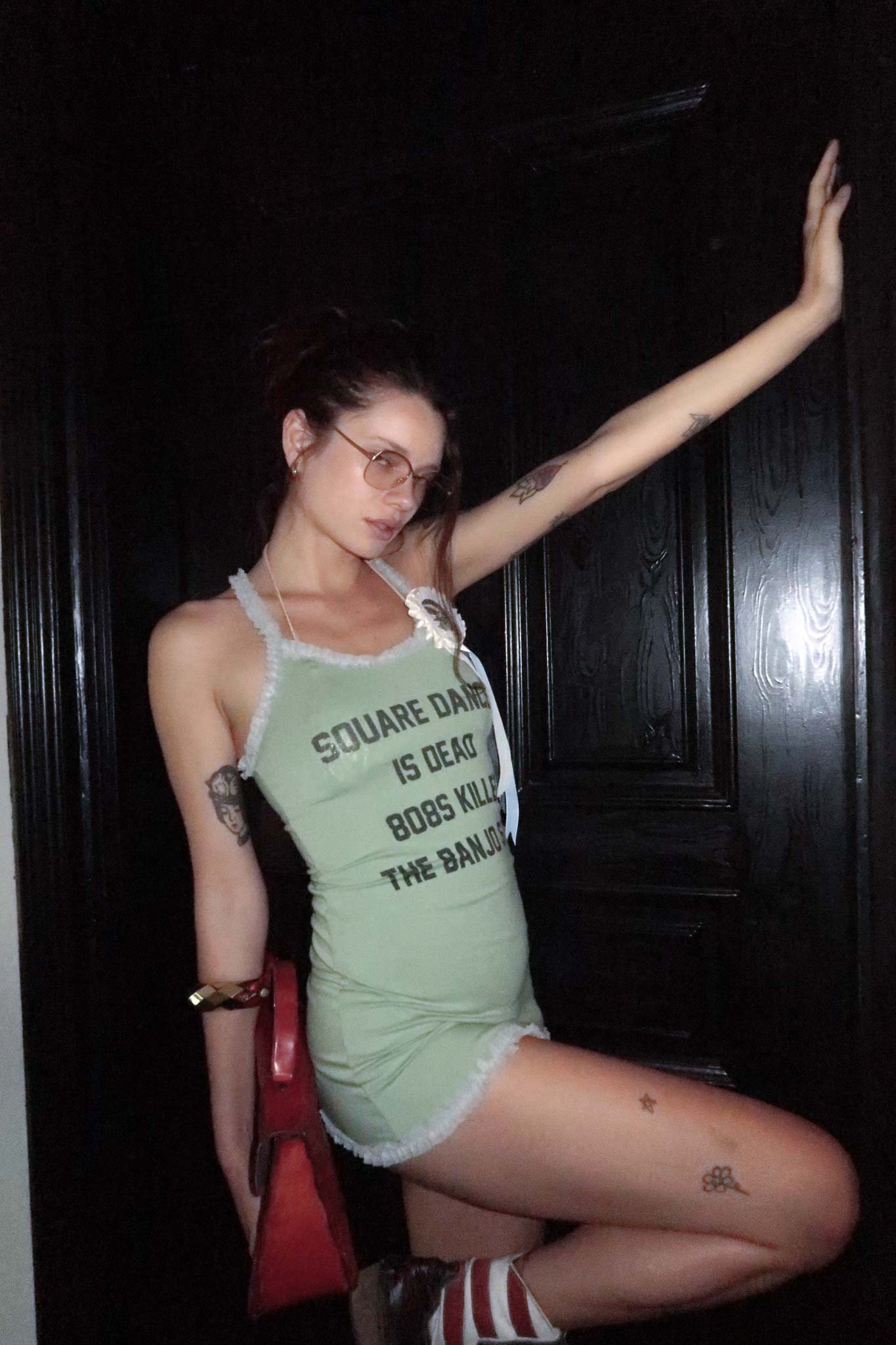 Acid Farm Mini Dress Acid Green – SCULPTOR JAPAN