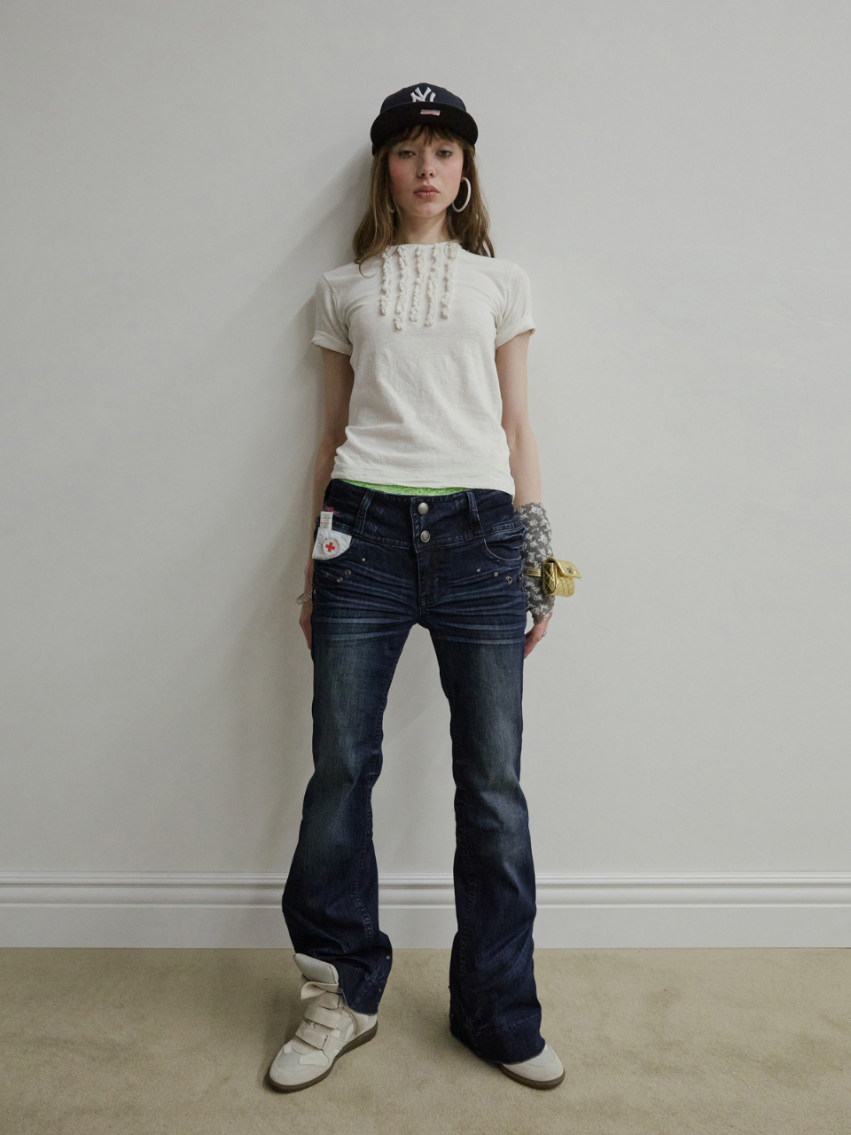 DIY Bootcut Denim Indigo