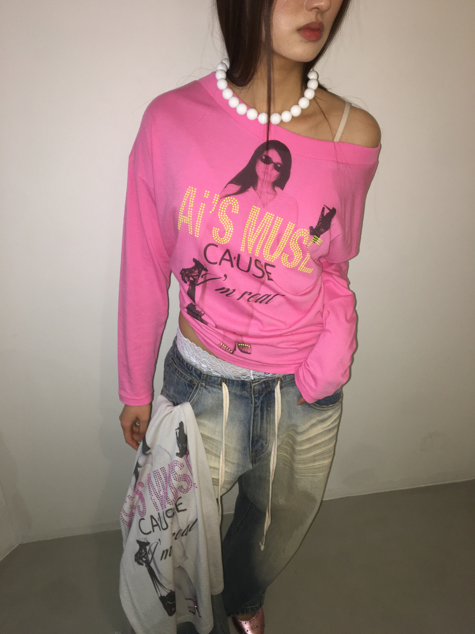Urban Muse Tee Acid Pink