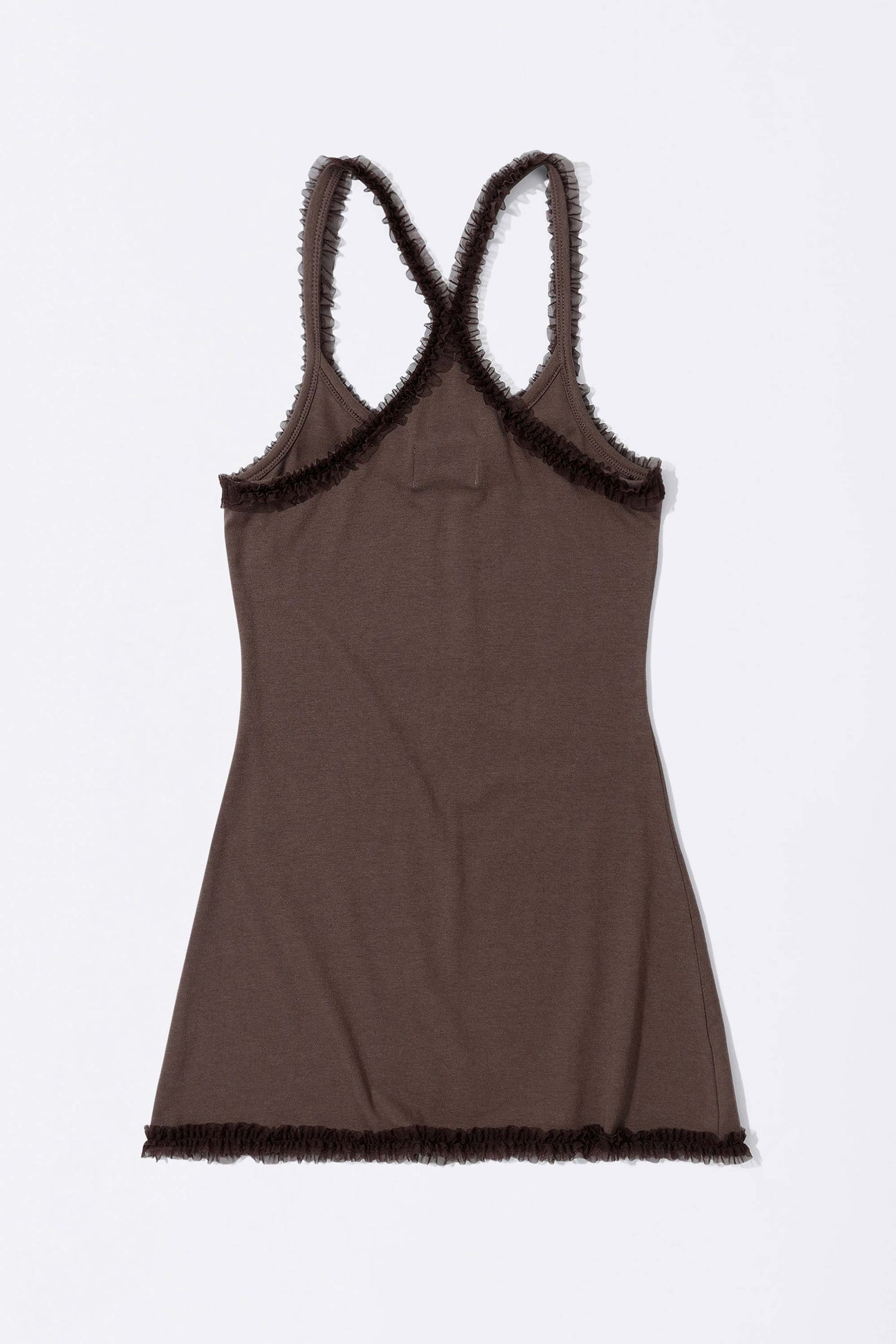 Acid Farm Mini Dress Mocha
