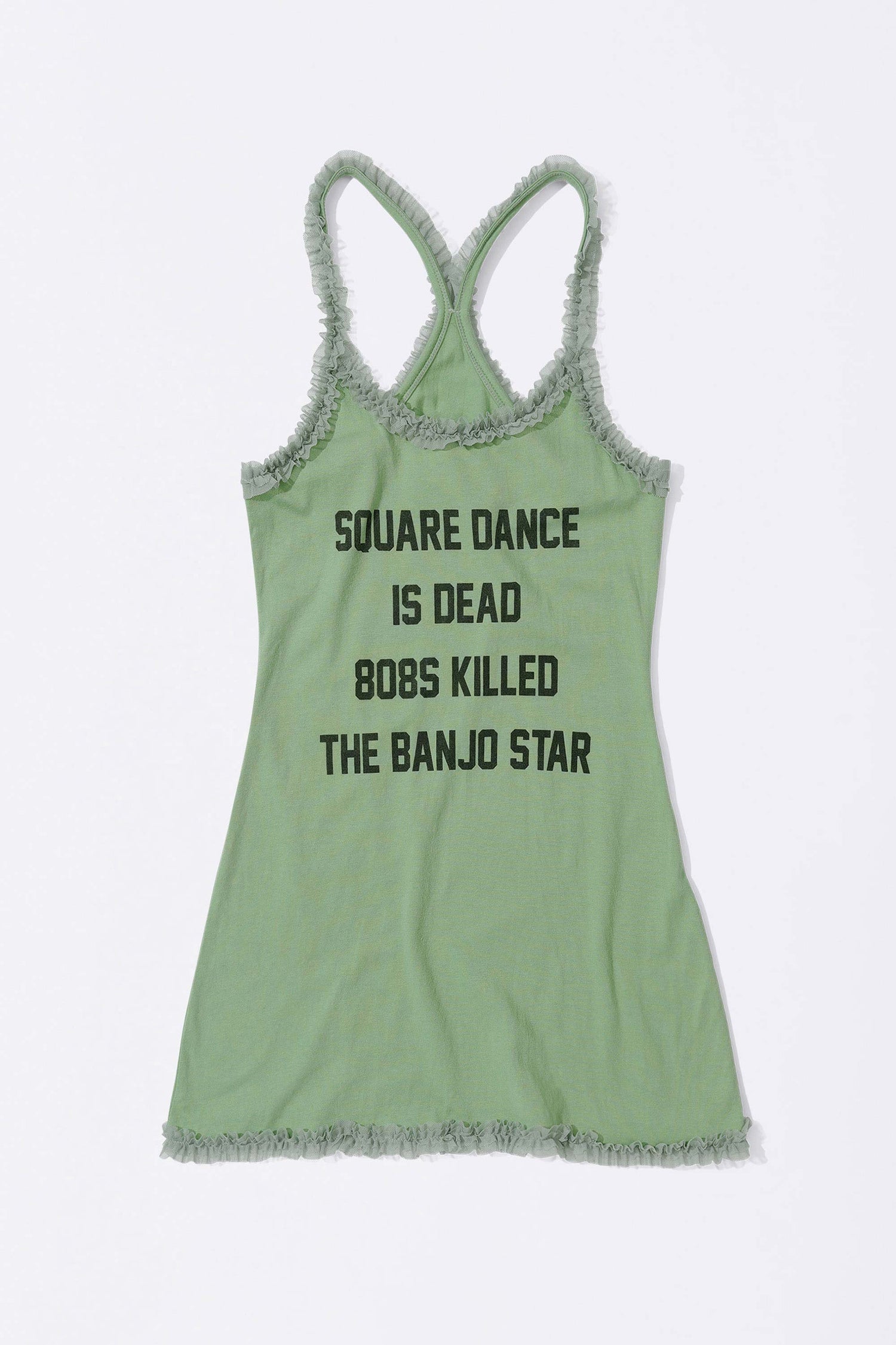 Acid Farm Mini Dress Acid Green
