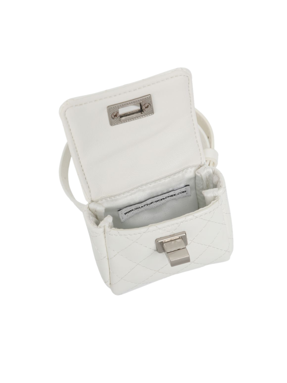 I Coin Purse Enamel White