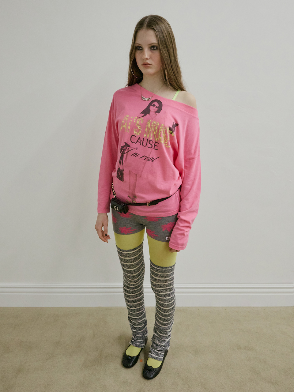 Urban Muse Tee Acid Pink