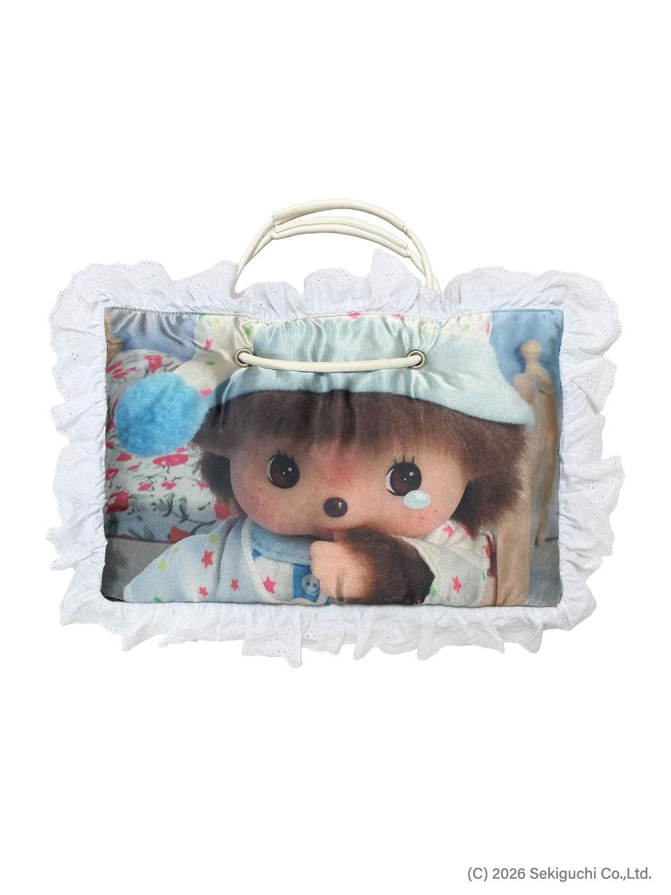 [Sculptor X Bebichhichi] Nightmare Pillow Bag Cloud Blue
