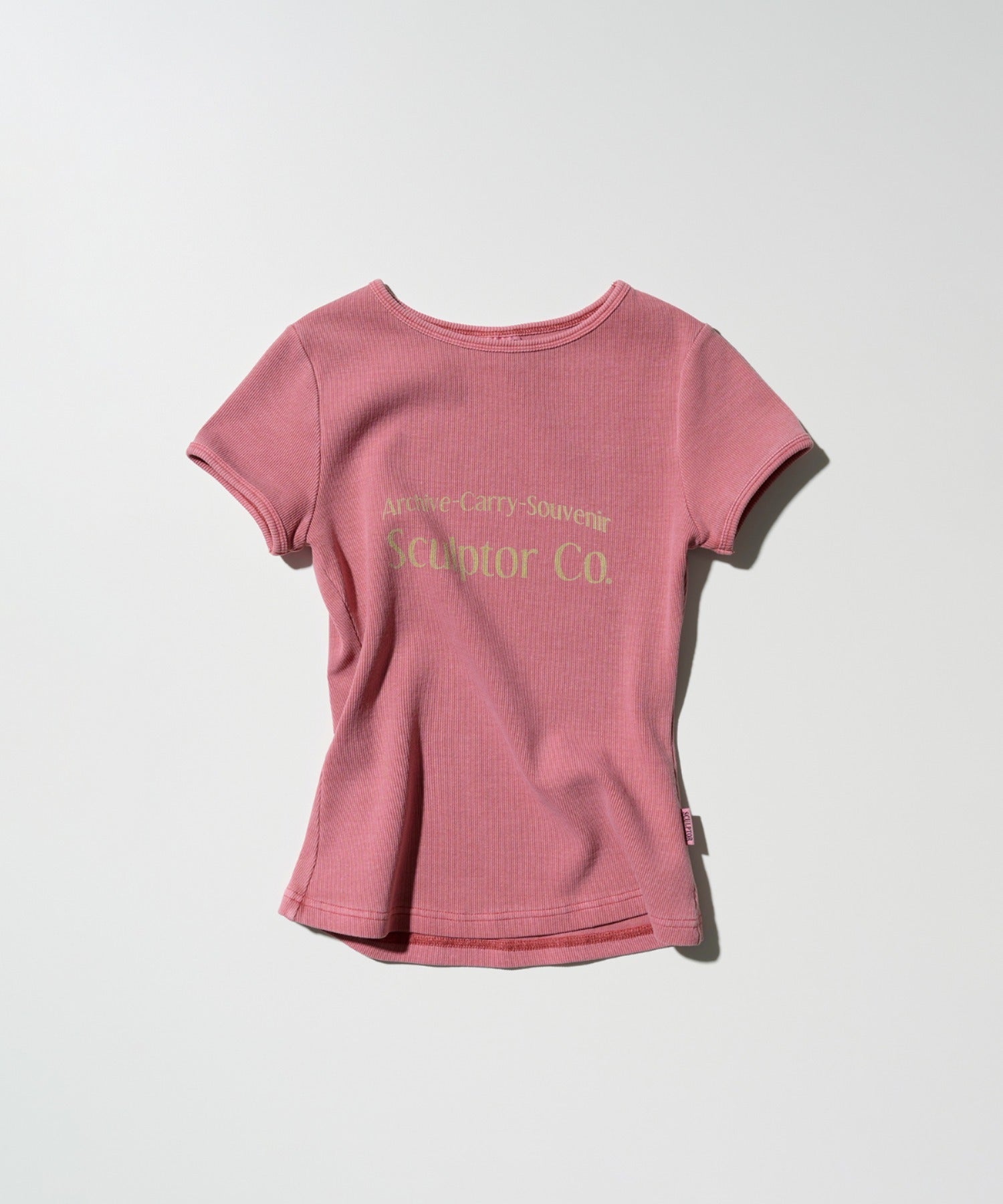 Archive Pigment Baby Tee Dusty Pink