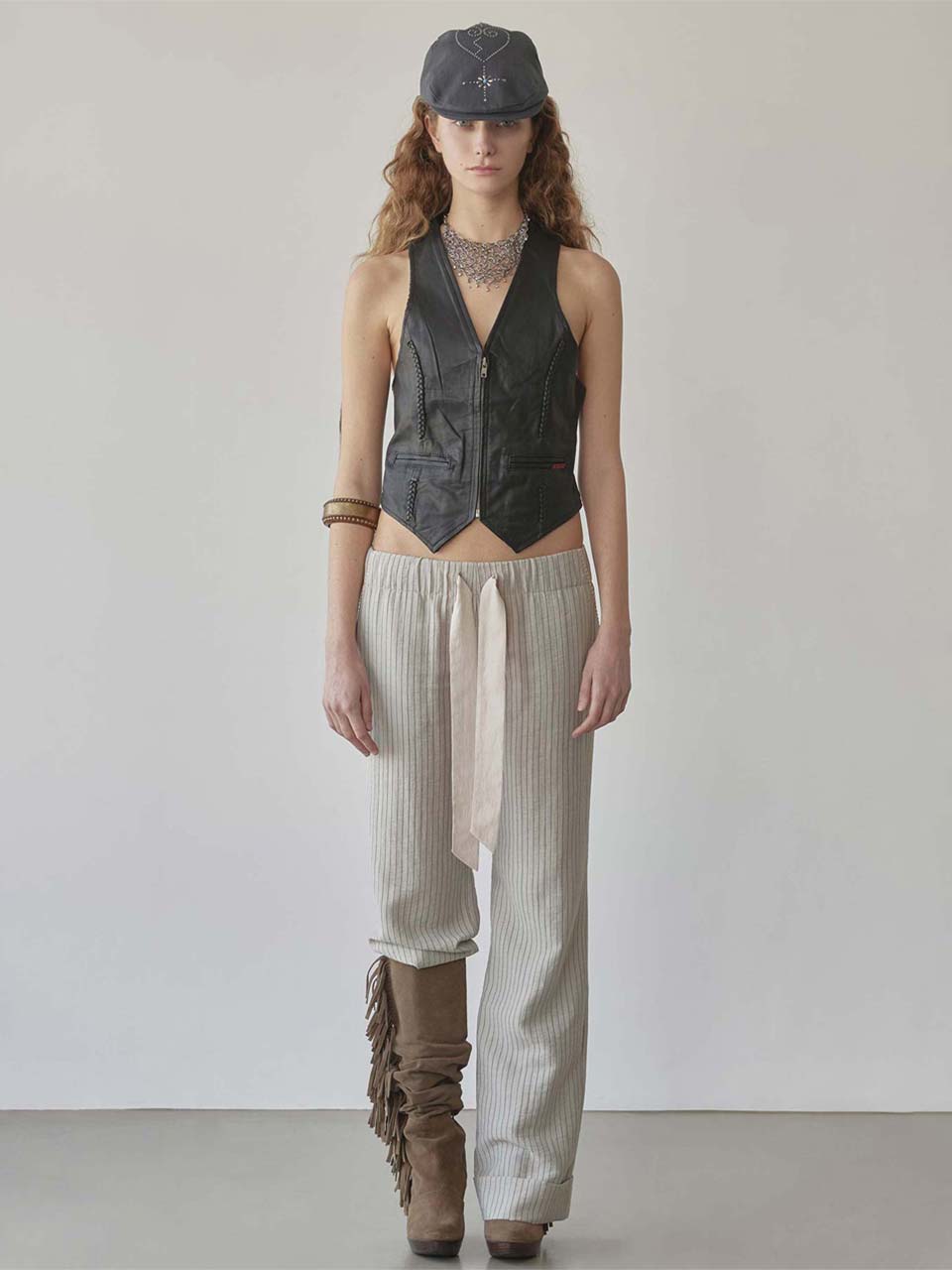 Summer PJ Pants Ash – SCULPTOR JAPAN