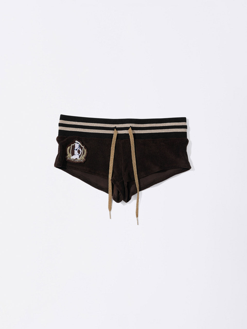 Marine Terry Shorts Brown
