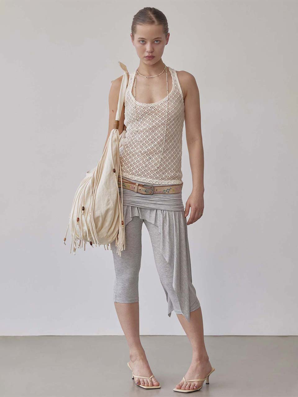Shaggy Fringe Market Bag Raw – SCULPTOR JAPAN