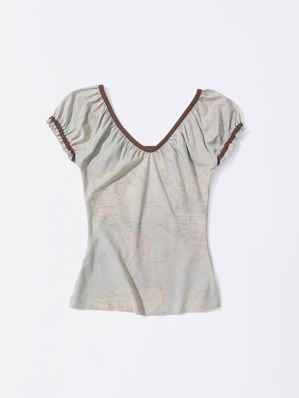 Tourist Scoop Back Tee Raw