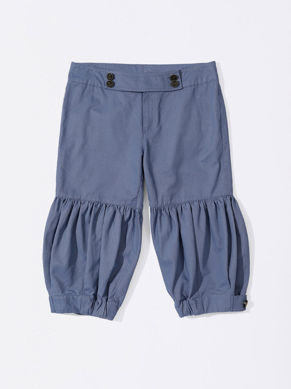 Balloon Capri Pants Blue