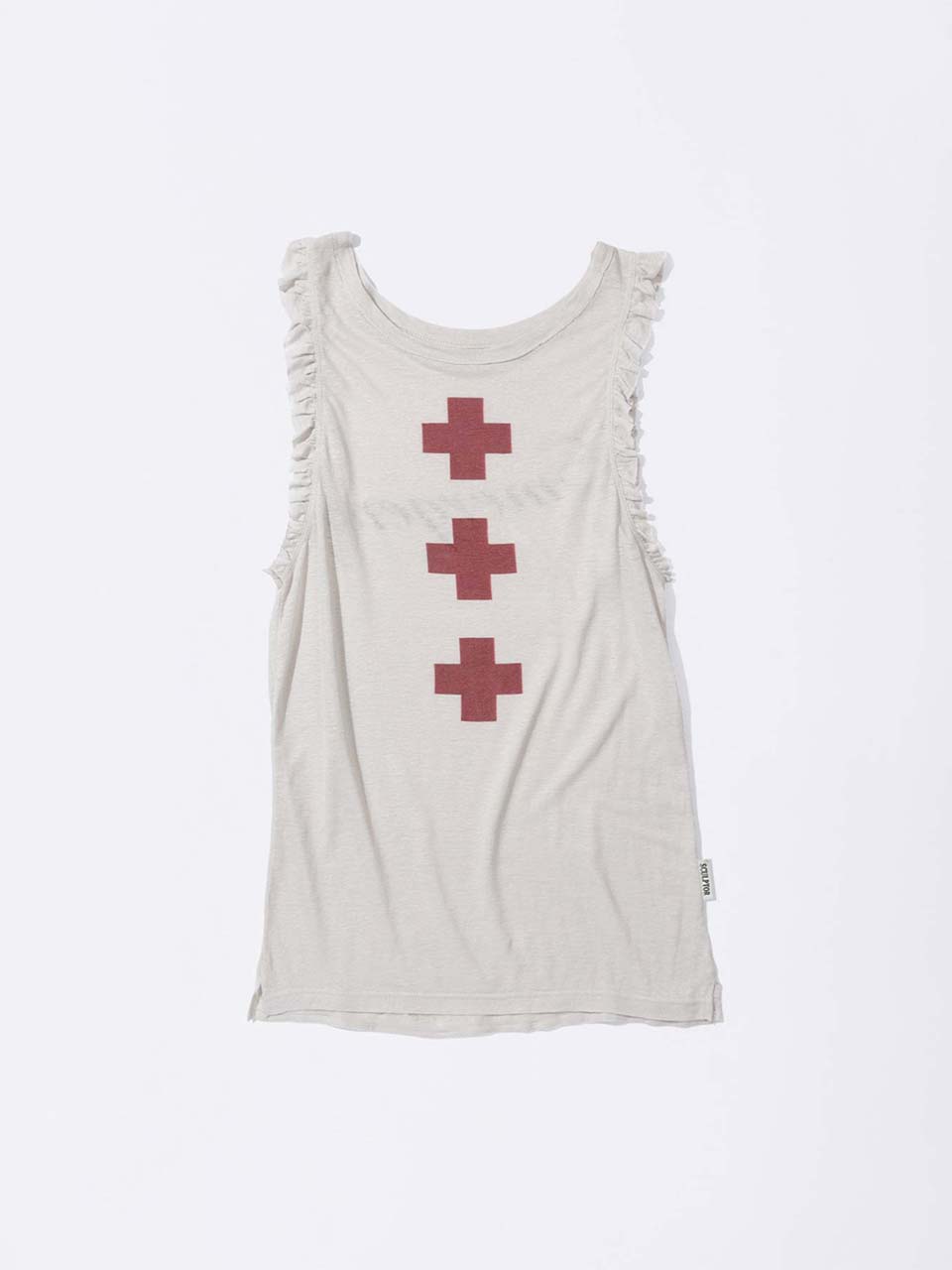 Emergency Muscle Tank Top White