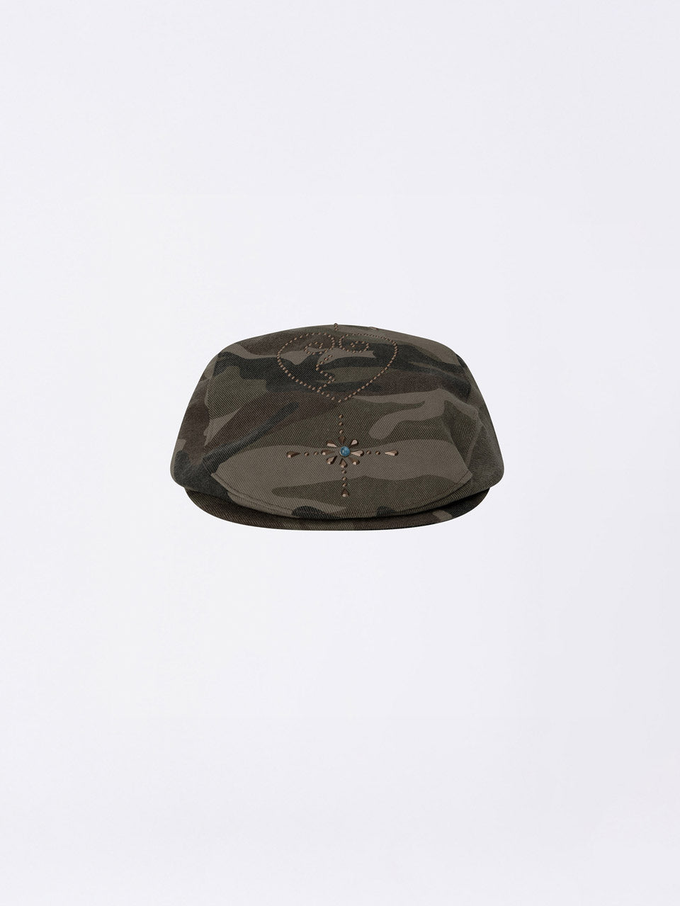 Boho Stud Hunting Cap Camo