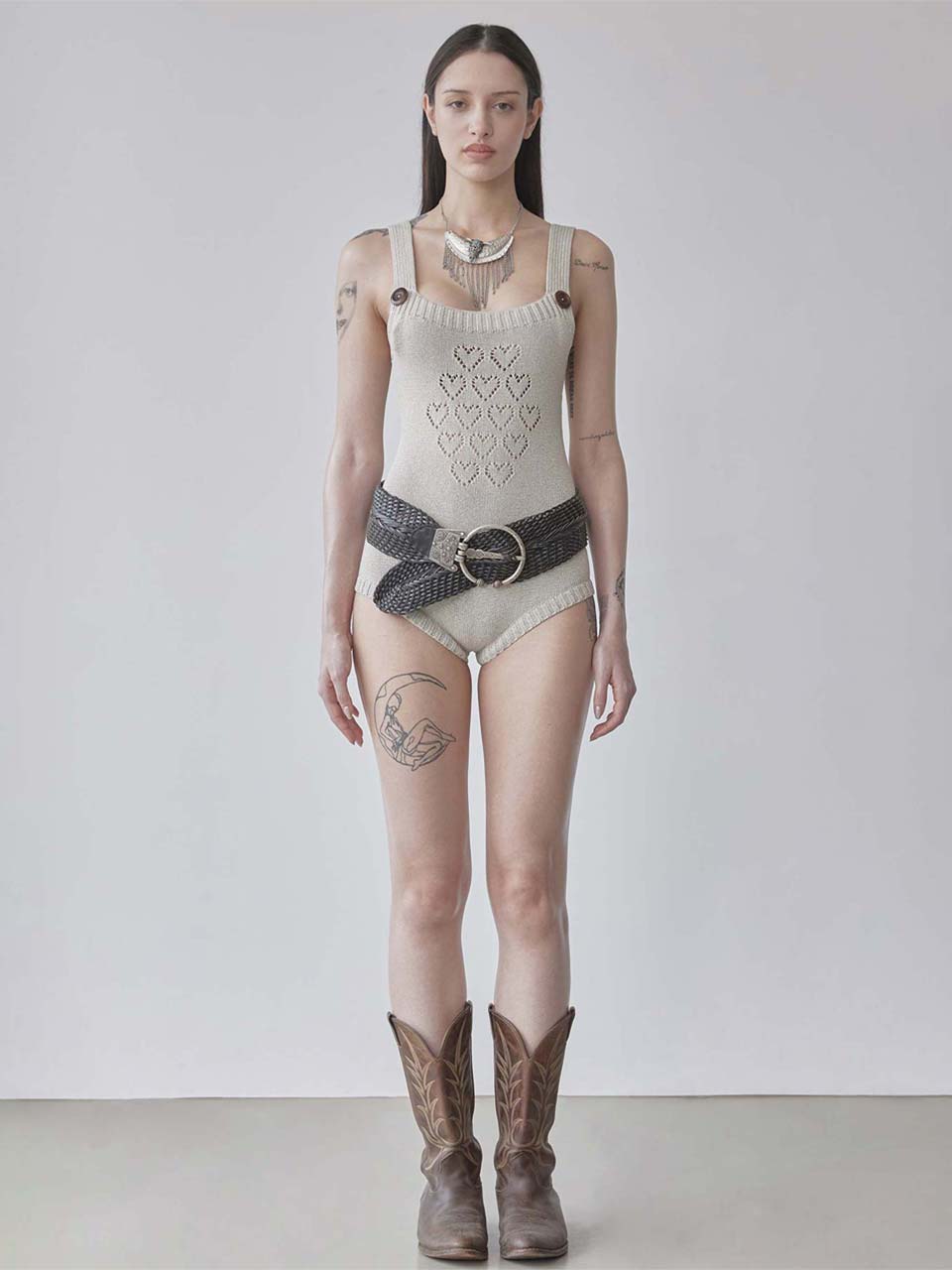 無料配送 ◆ Sculptor ◆ Overalls Knitted Bodysuit Overalls Knitted Bodysuit Red – SCULPTOR JAPAN