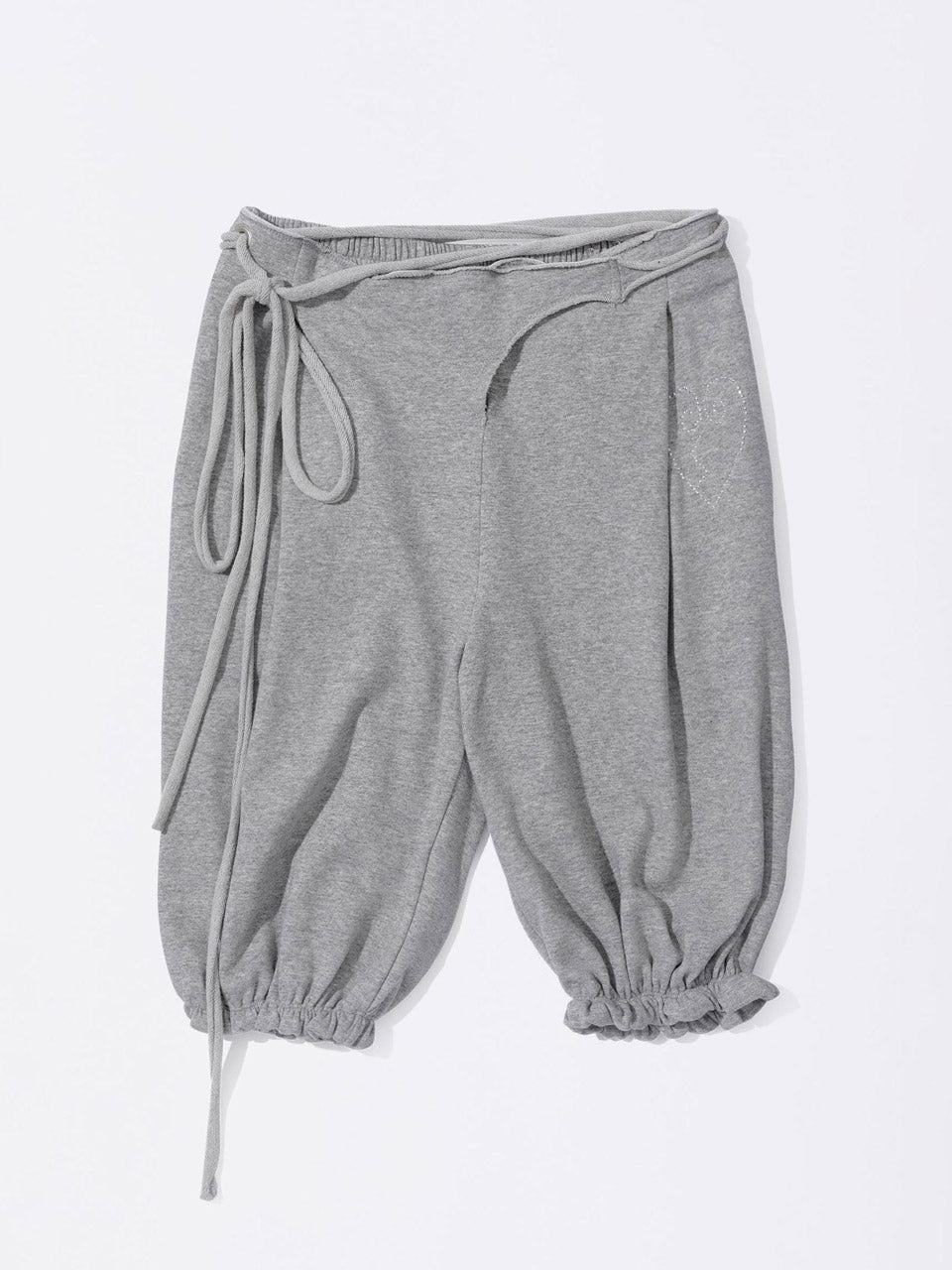 SCULPTOR] Bad Seed Sweat Half-pants White Melange | もごつ