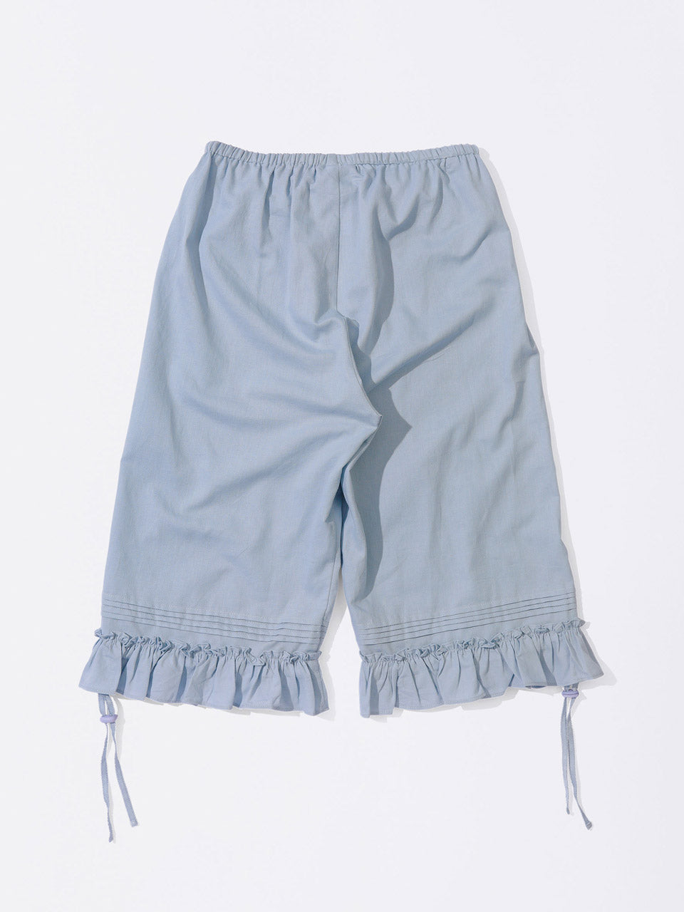 Cottage Cotton Capri Pants Sky Blue