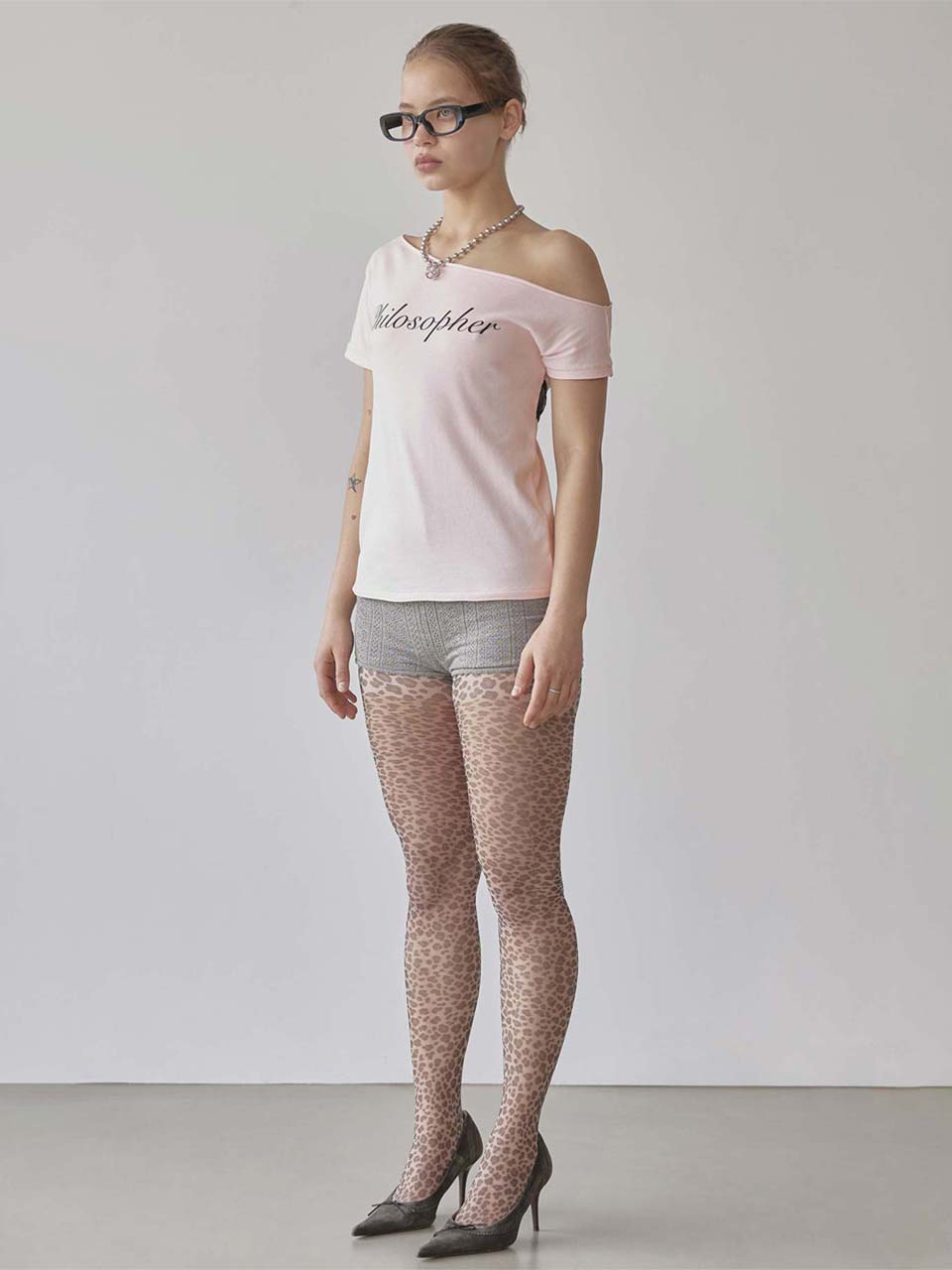 Hook Me Up Layered Tee Pale Pink – SCULPTOR JAPAN