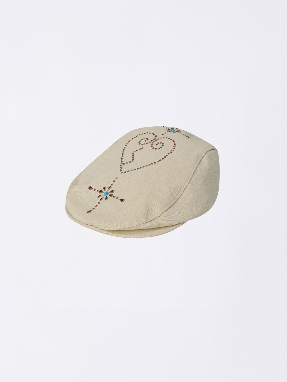 Boho Stud Hunting Cap Raw