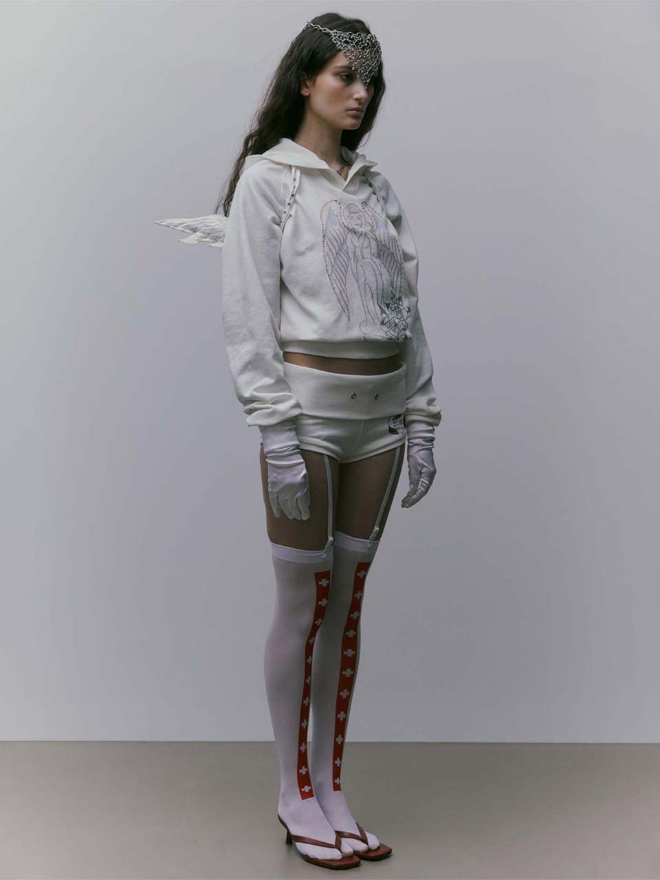 トップス SCULPTOR Ed Hardy Angel Hoodie Sculptor X Ed Hardy] Angel Hoodie White – SCULPTOR JAPAN