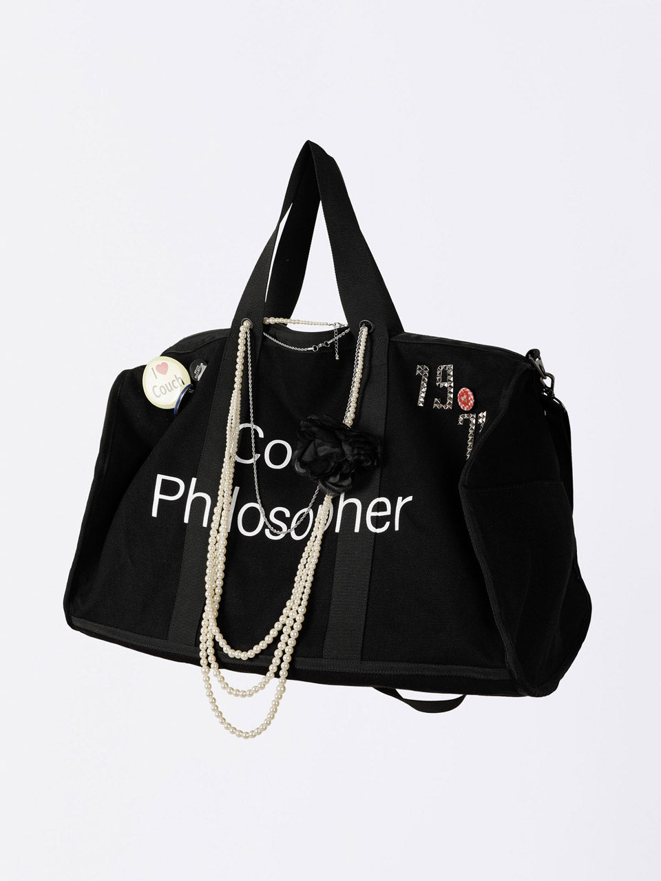 sculptor バッグ　黒 Summer Boston Bag Black – SCULPTOR JAPAN