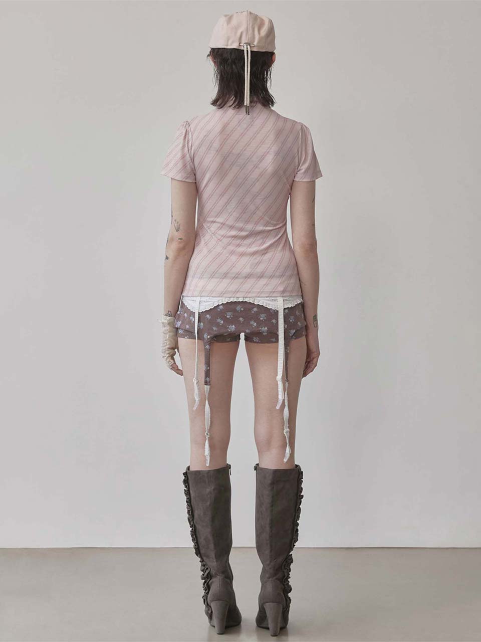 【SCULPTOR】ストライプジャージートップス ピンク Stripe Jersey Top Pink – SCULPTOR JAPAN