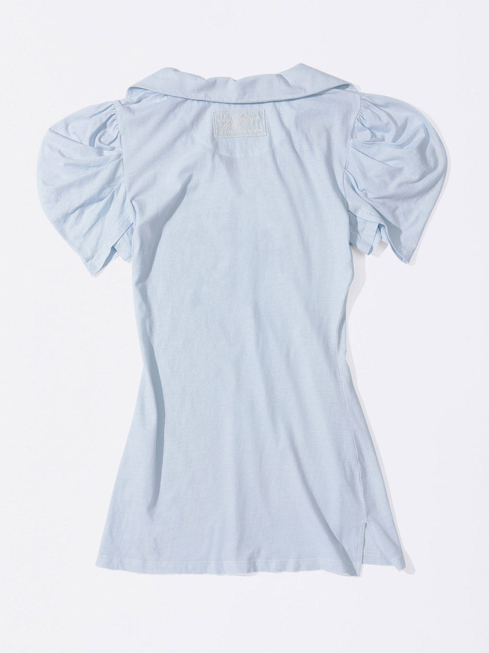 Shirring Tennis Dress Baby Blue
