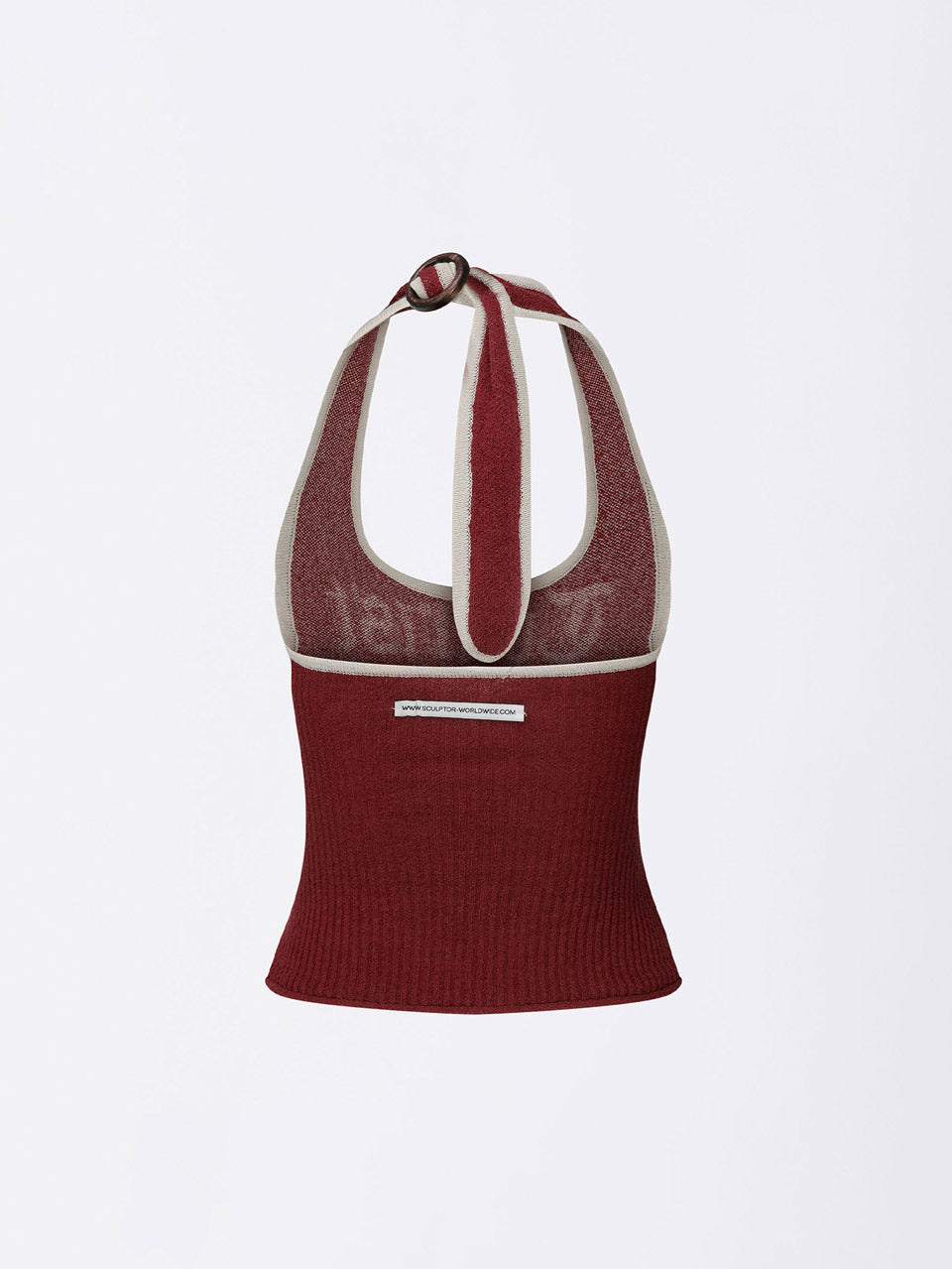 ★SCULPTOR★ Tourist Boucle Halter Ash Plum SC25S239BR SCULPTOR) Tourist Boucle Halter - 3col