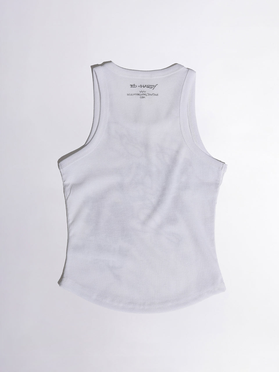 【SCULPTOR】[Sculptor X Ed Hardy]リブタンクトップ Sculptor X Ed Hardy] Rib Tank Top White – SCULPTOR JAPAN