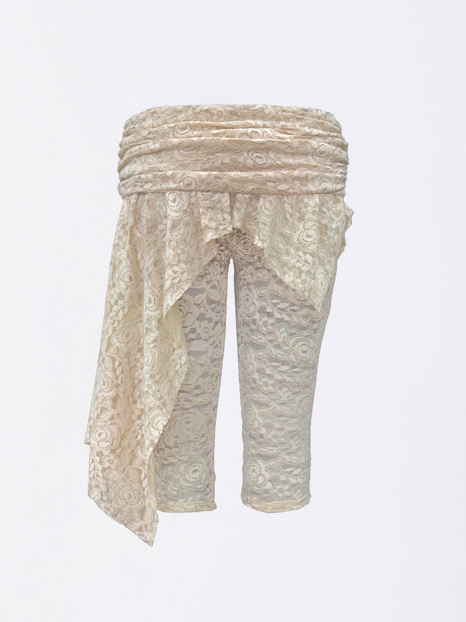 Asymmetric Lace Skirt Leggings Raw – SCULPTOR JAPAN