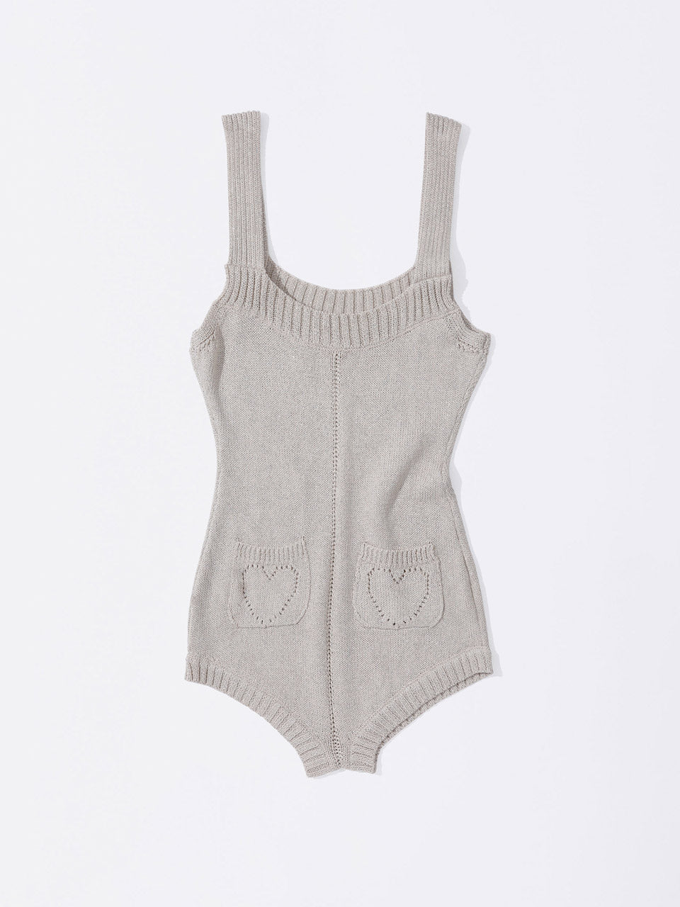 無料配送 ◆ Sculptor ◆ Overalls Knitted Bodysuit SLEEVELESS – SCULPTOR JAPAN