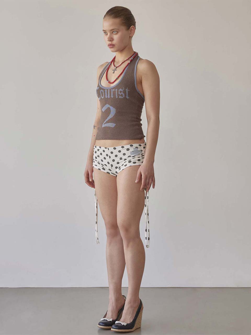 ★SCULPTOR★ Patrol Micro Shorts Dotted SC25S425IV Patrol Micro Shorts Dotted – SCULPTOR JAPAN
