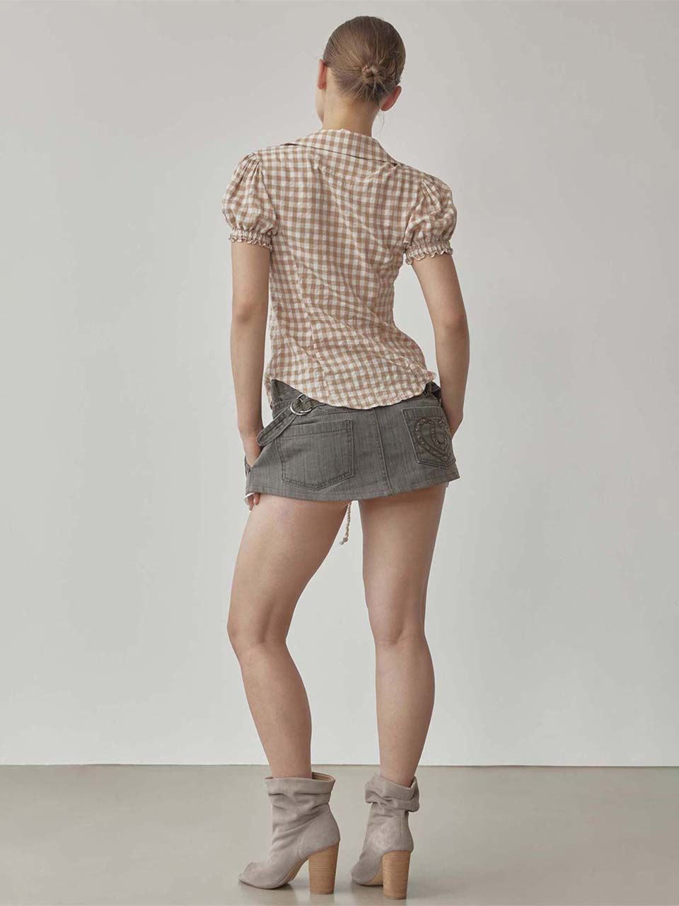 ★SCULPTOR★ Cottage Open Blouse Raw SC25S241IV Cottage Open Blouse Raw – SCULPTOR JAPAN
