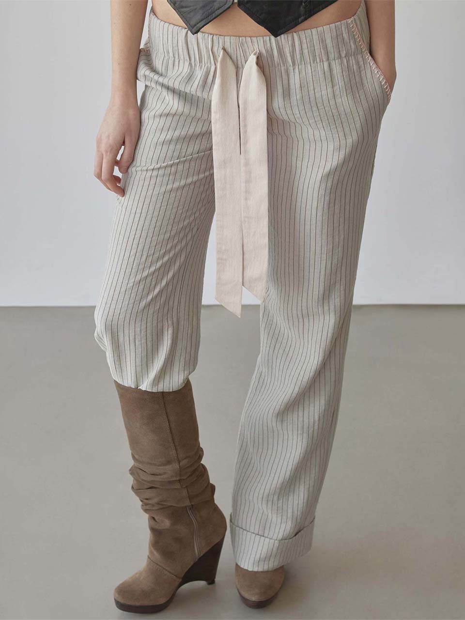 ★SCULPTOR★ Summer PJ Pants Ash SC25S424KH Summer PJ Pants Ash – SCULPTOR JAPAN