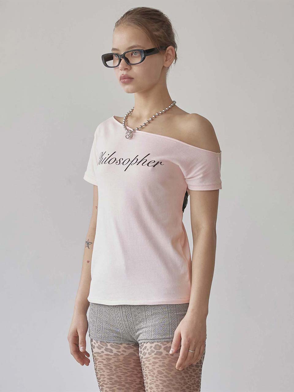 【SCULPTOR】フックミーアップレイヤードTシャツ ペールピンク Hook Me Up Layered Tee Pale Pink – SCULPTOR JAPAN