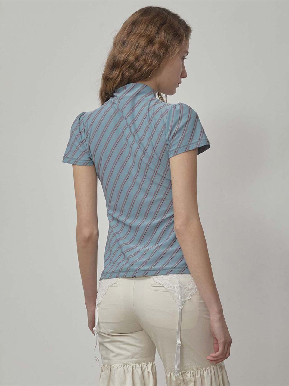 Stripe Jersey Top Sage – SCULPTOR JAPAN