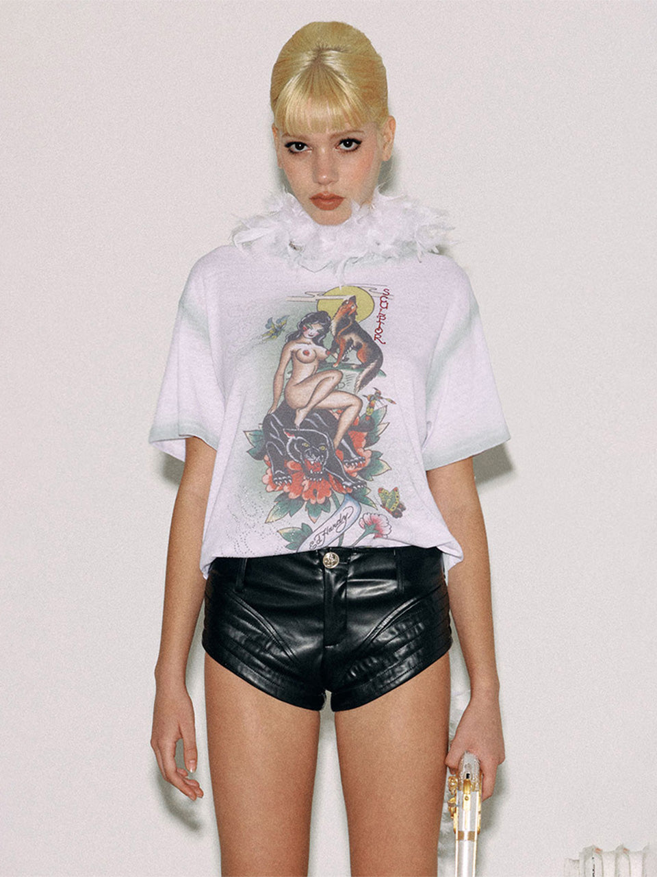 [Sculptor X Ed Hardy]Brush Tee Mサイズ Sculptor X Ed Hardy] Brush Tee White – SCULPTOR JAPAN