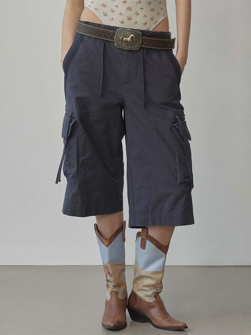 無料配送 ◆ Sculptor ◆ Bermuda Utility Pants Bermuda Utility Pants Mocha – SCULPTOR JAPAN