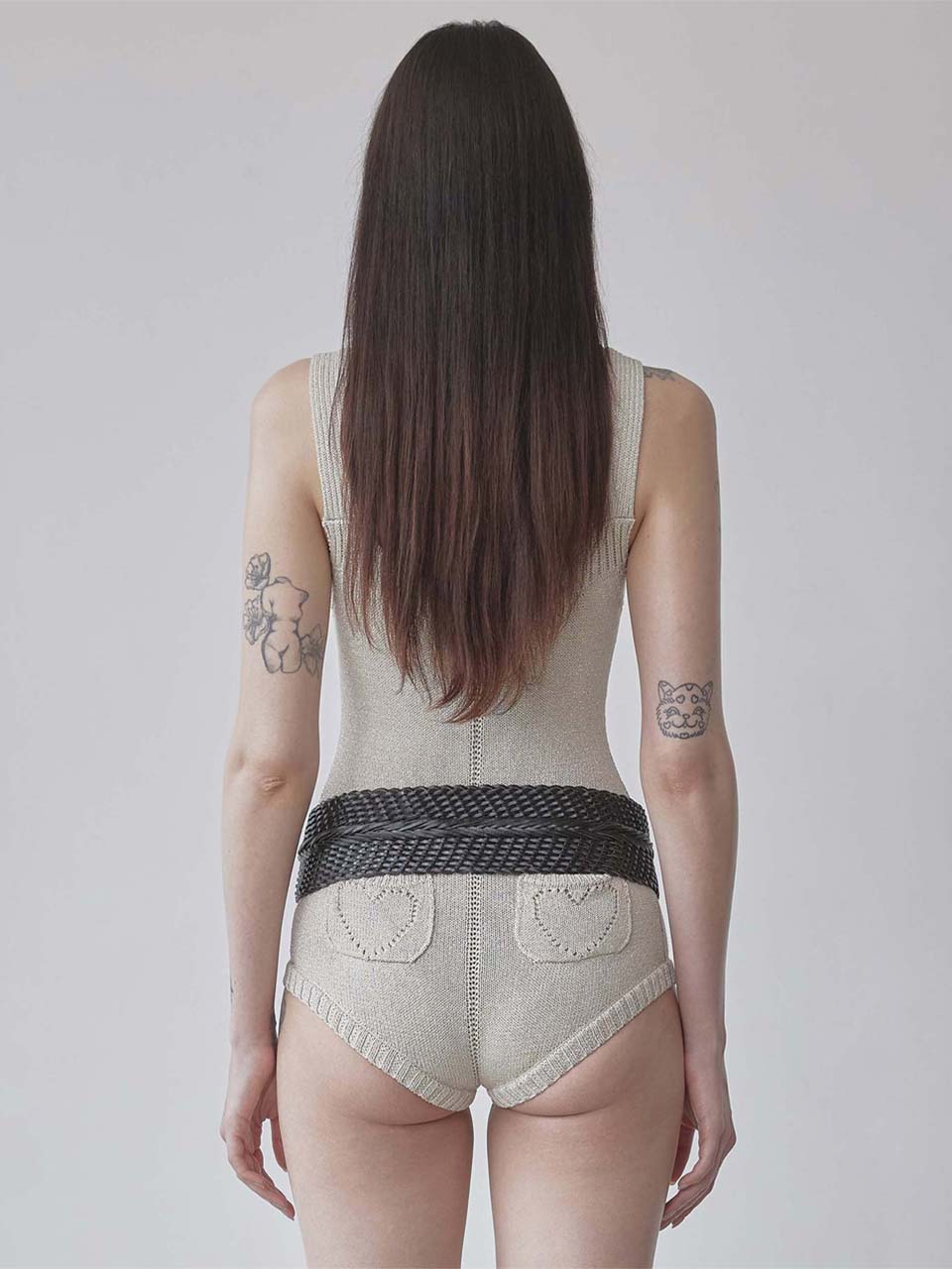 Overalls Knitted Bodysuit Raw – SCULPTOR JAPAN