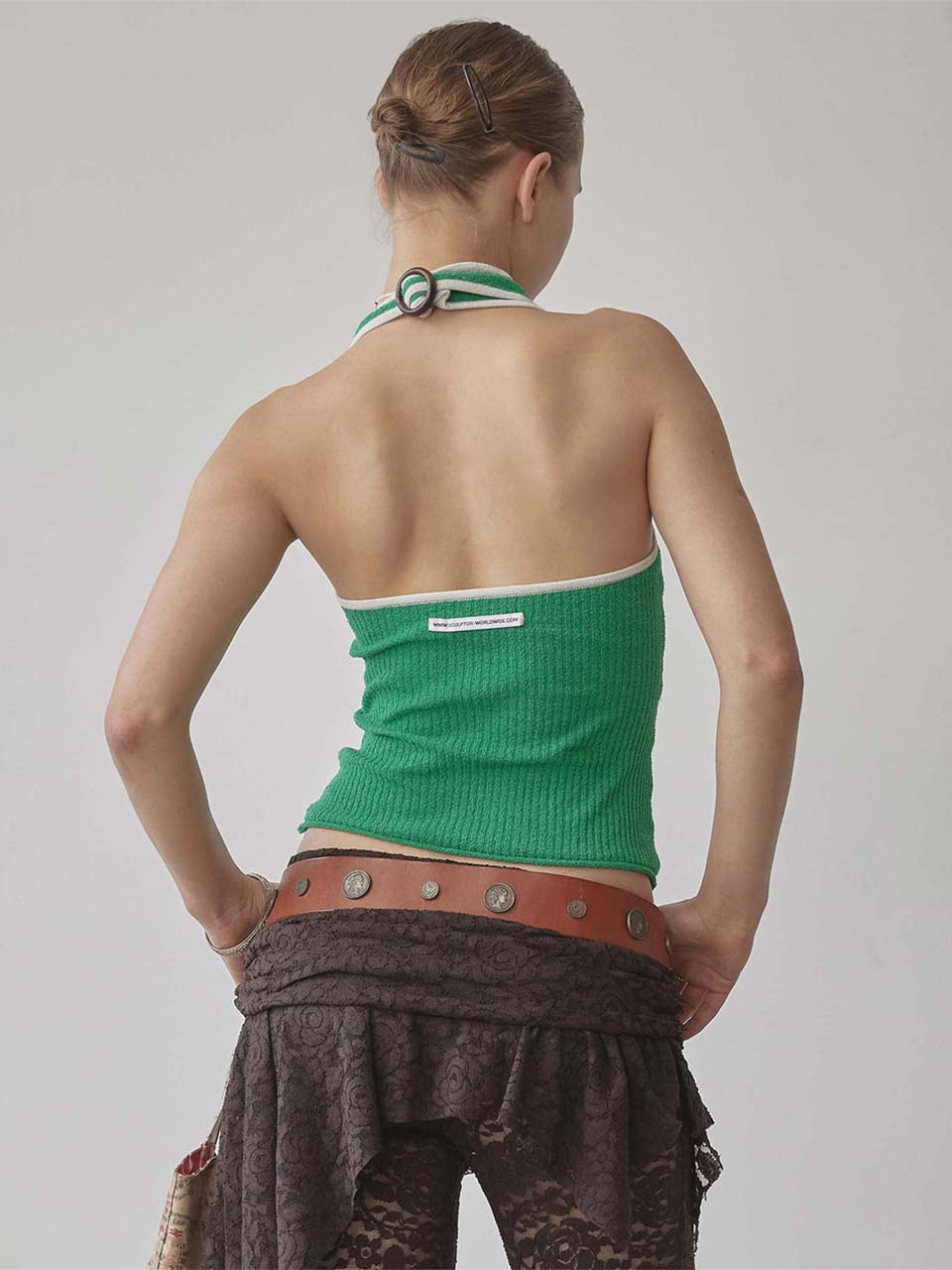 無料配送 ◆ Sculptor ◆ Tourist Boucle Halter Tourist Boucle Halter Red – Sculptor