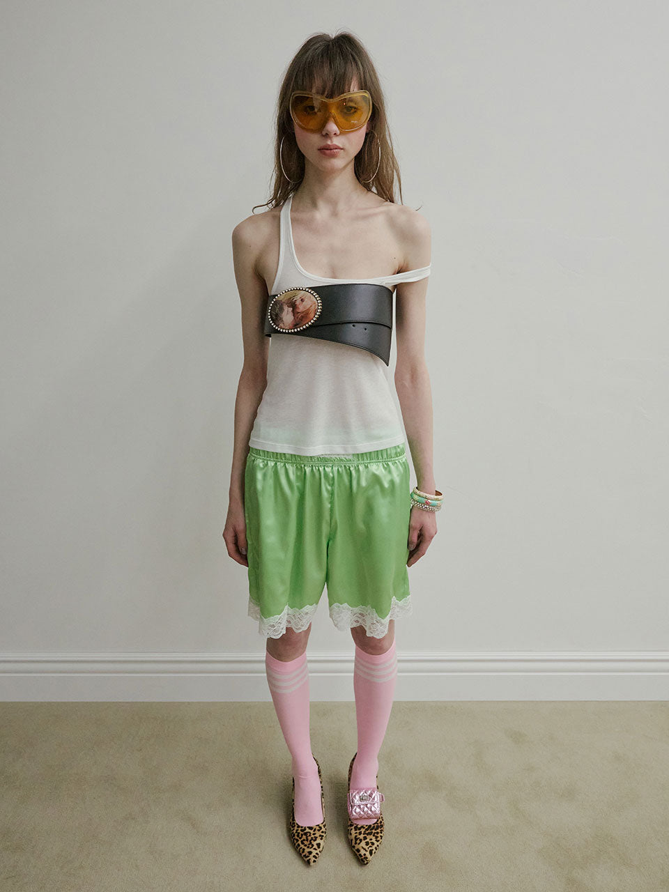 Sweet Dreams Boxer Pants Acid Green