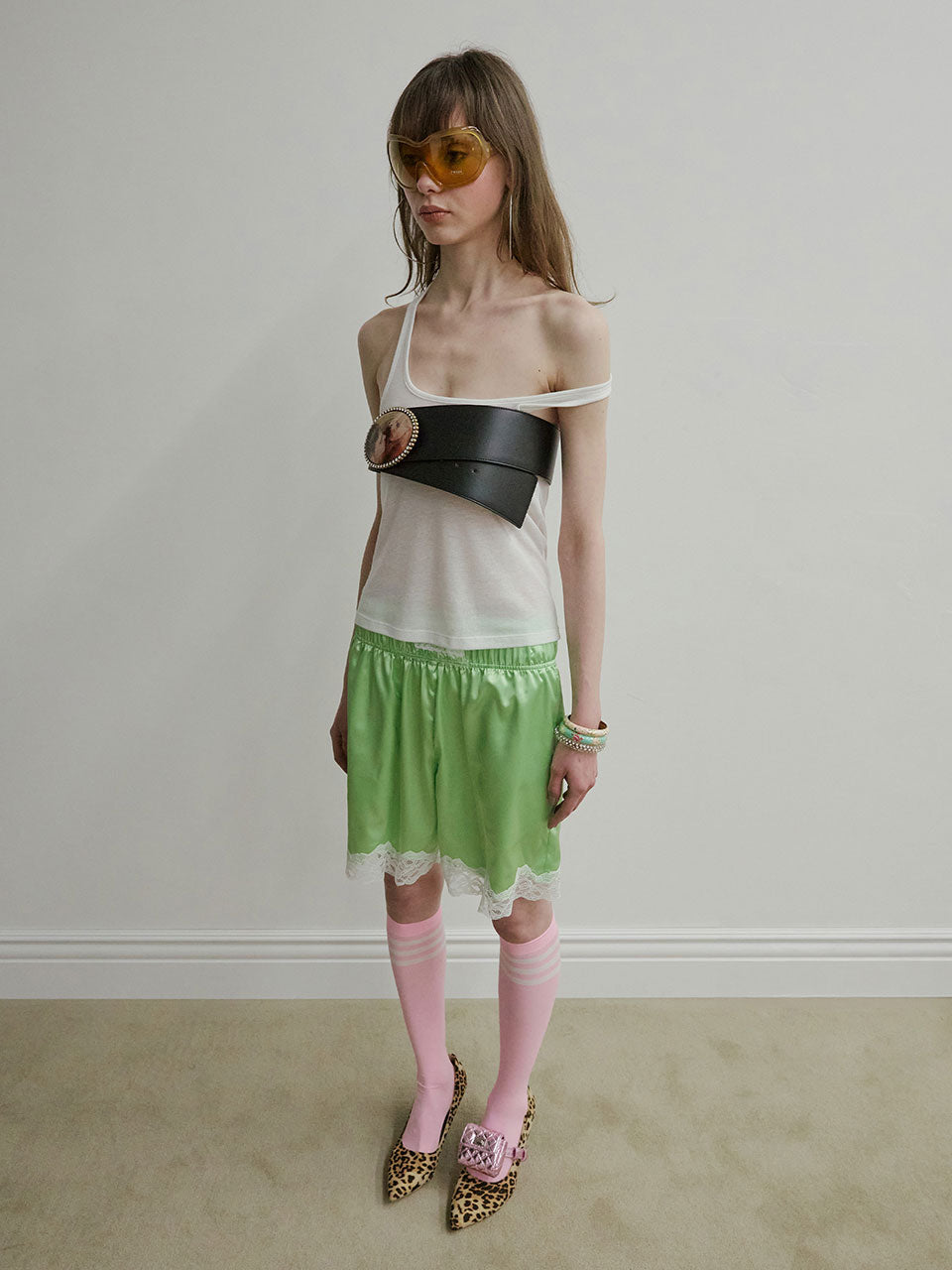 Sweet Dreams Boxer Pants Acid Green