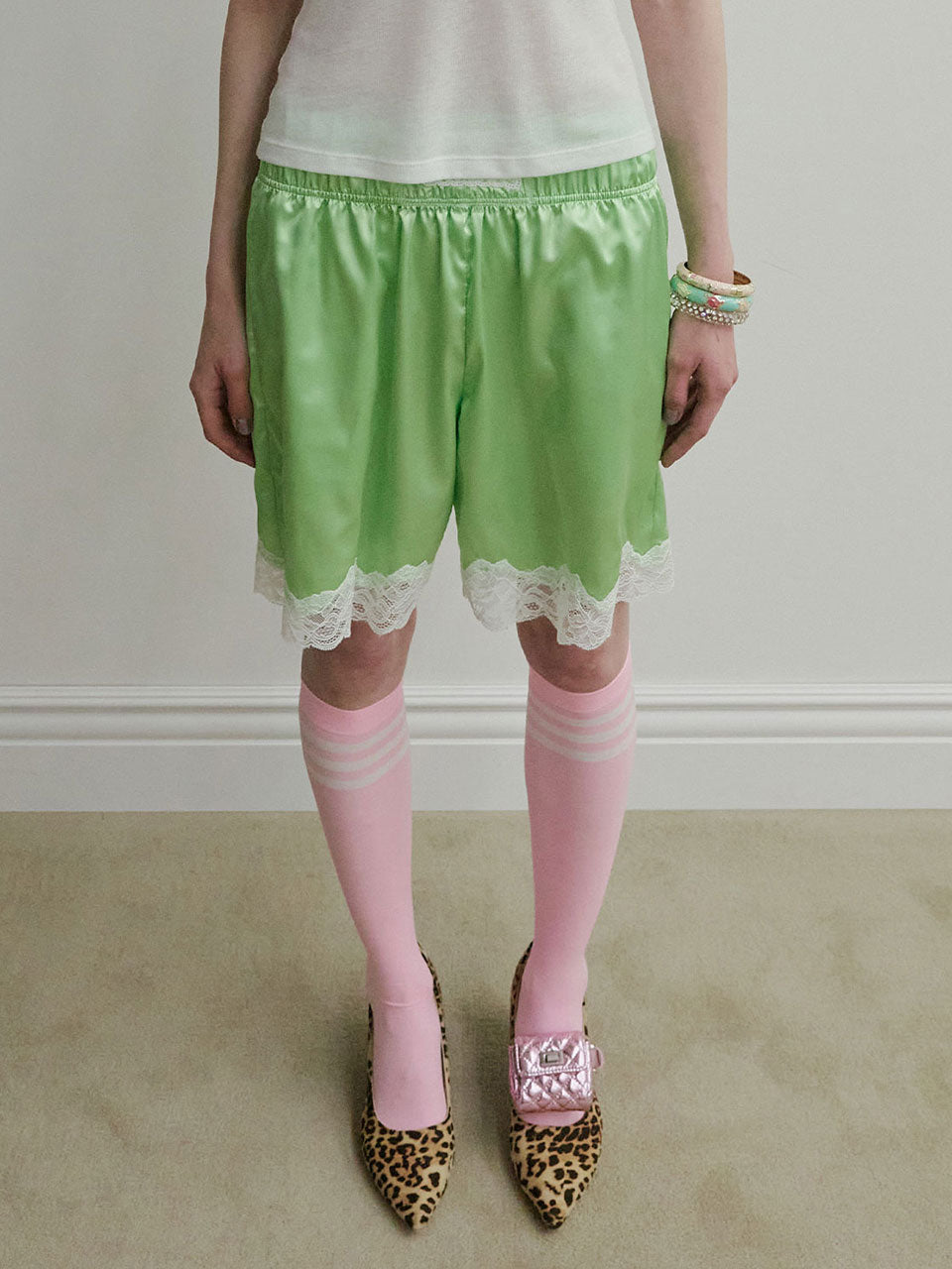 Sweet Dreams Boxer Pants Acid Green