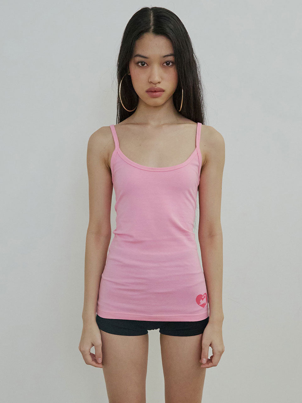 【S/Mのみ6月下旬お届け予定】Sweet Kitty Tank Top Acid Pink
