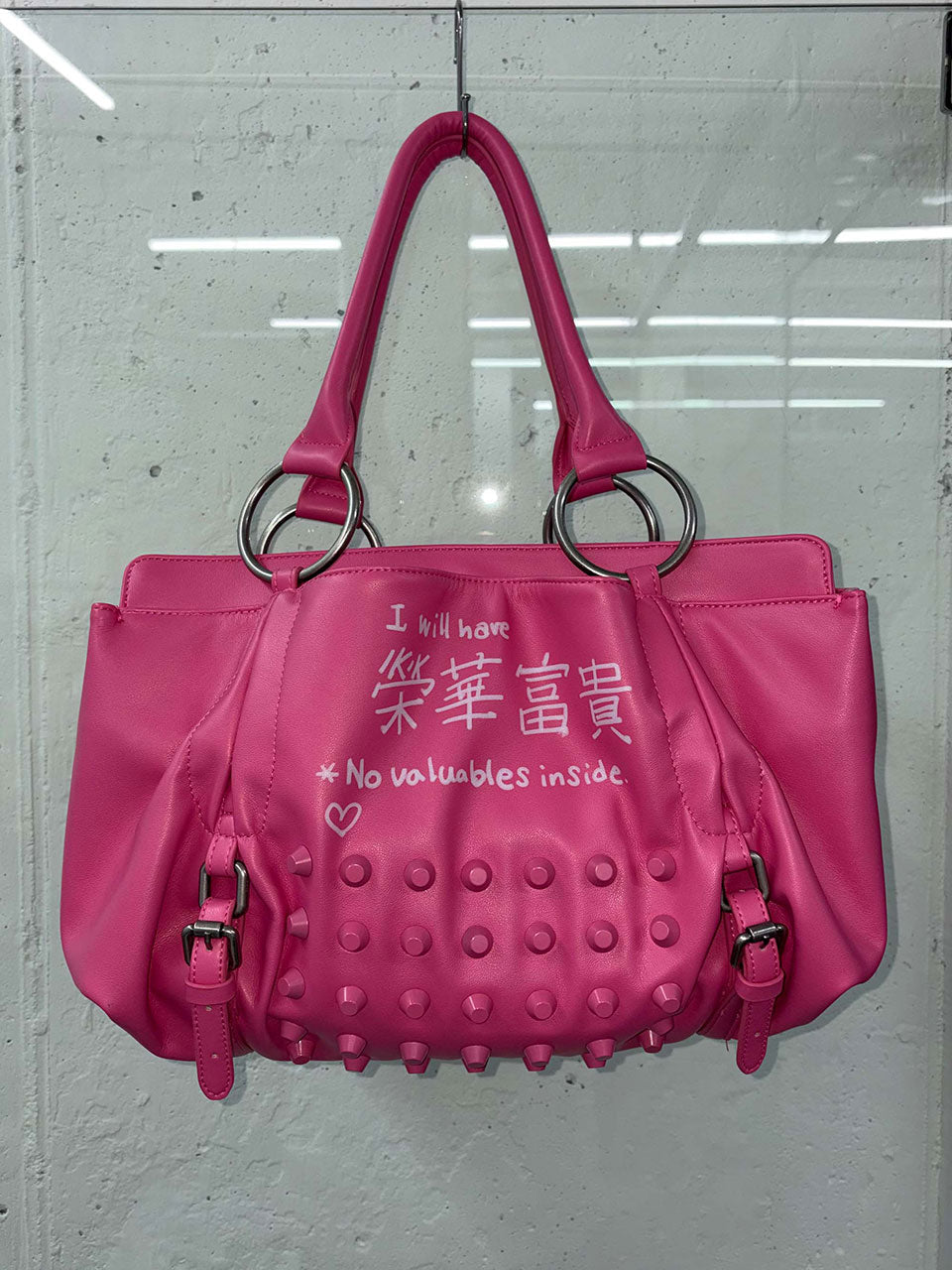 Millionaire Tote Bag Acid Pink