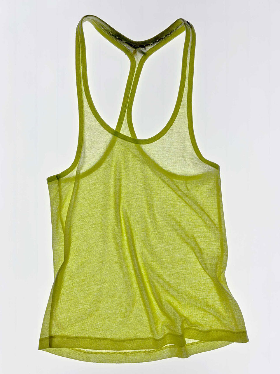 Thong Sleeveless Acid Yellow