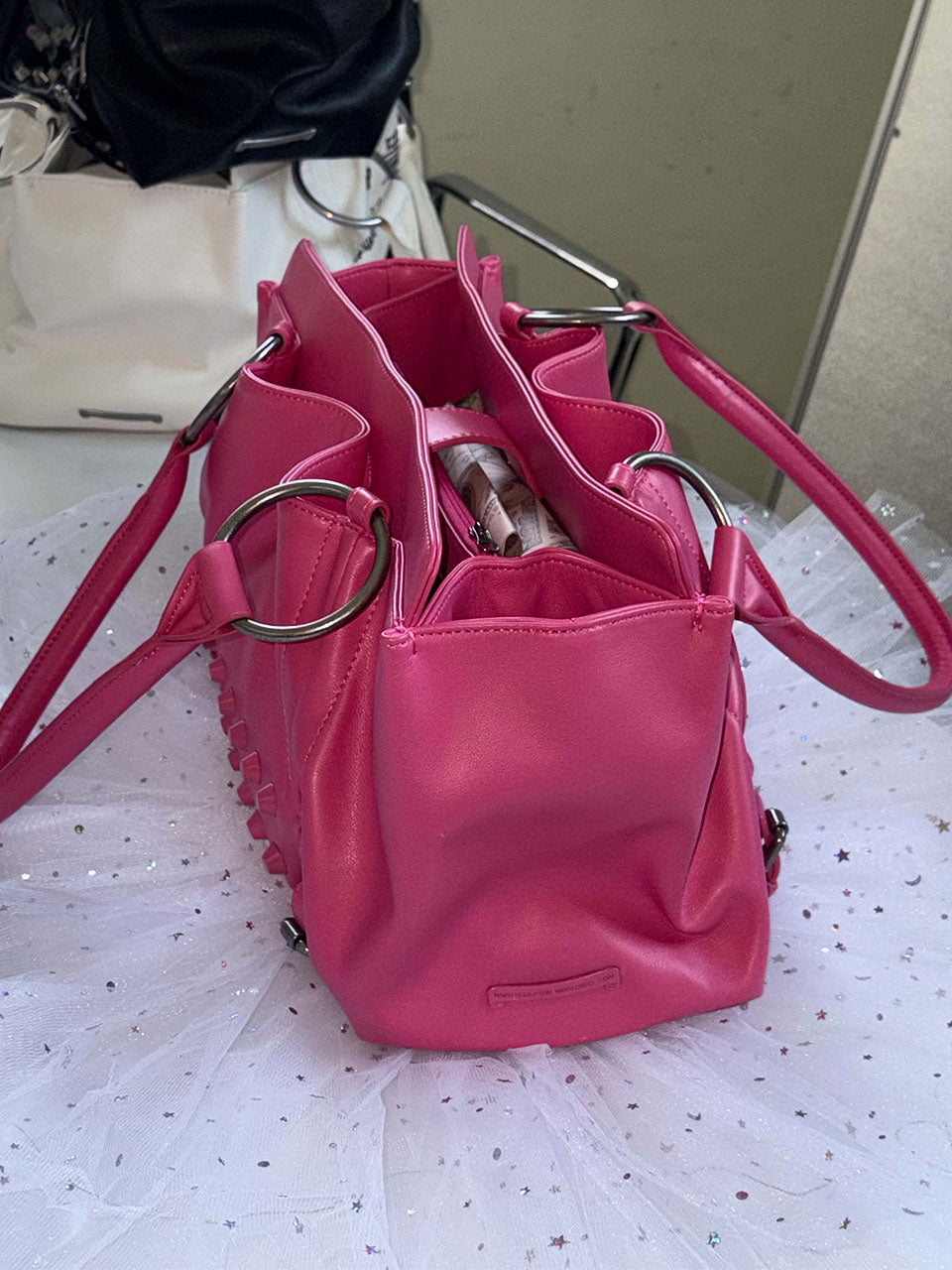 Millionaire Tote Bag Acid Pink