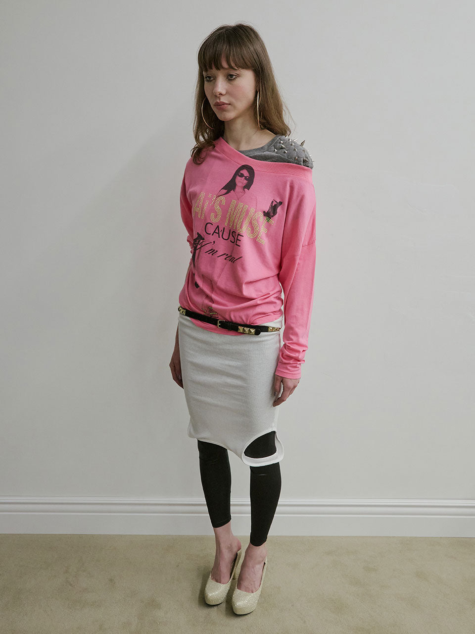 Urban Muse Tee Acid Pink