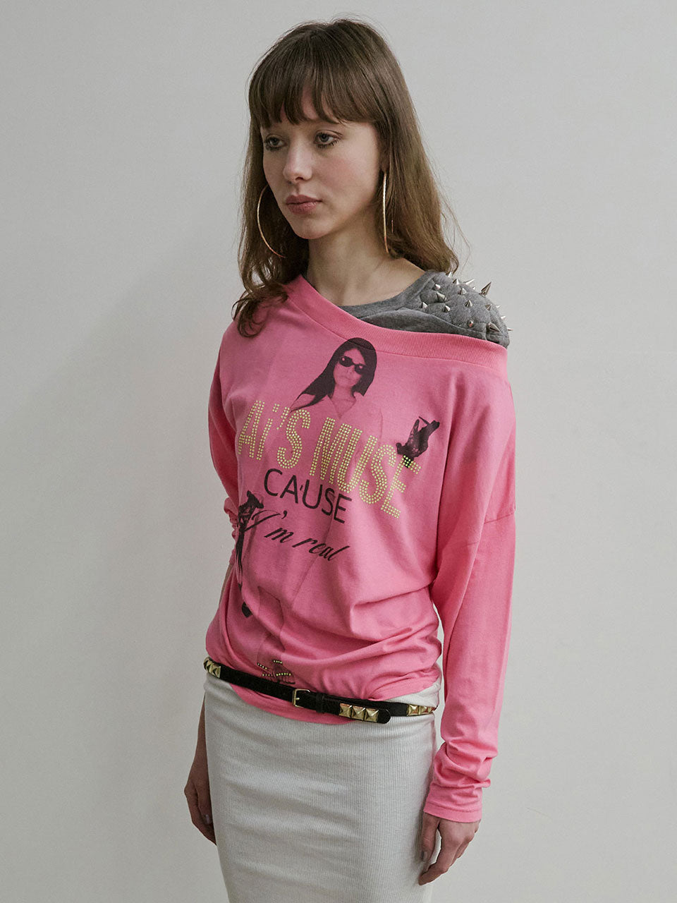 Urban Muse Tee Acid Pink