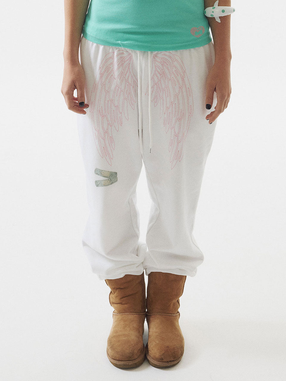 Angelic Sweatpants White