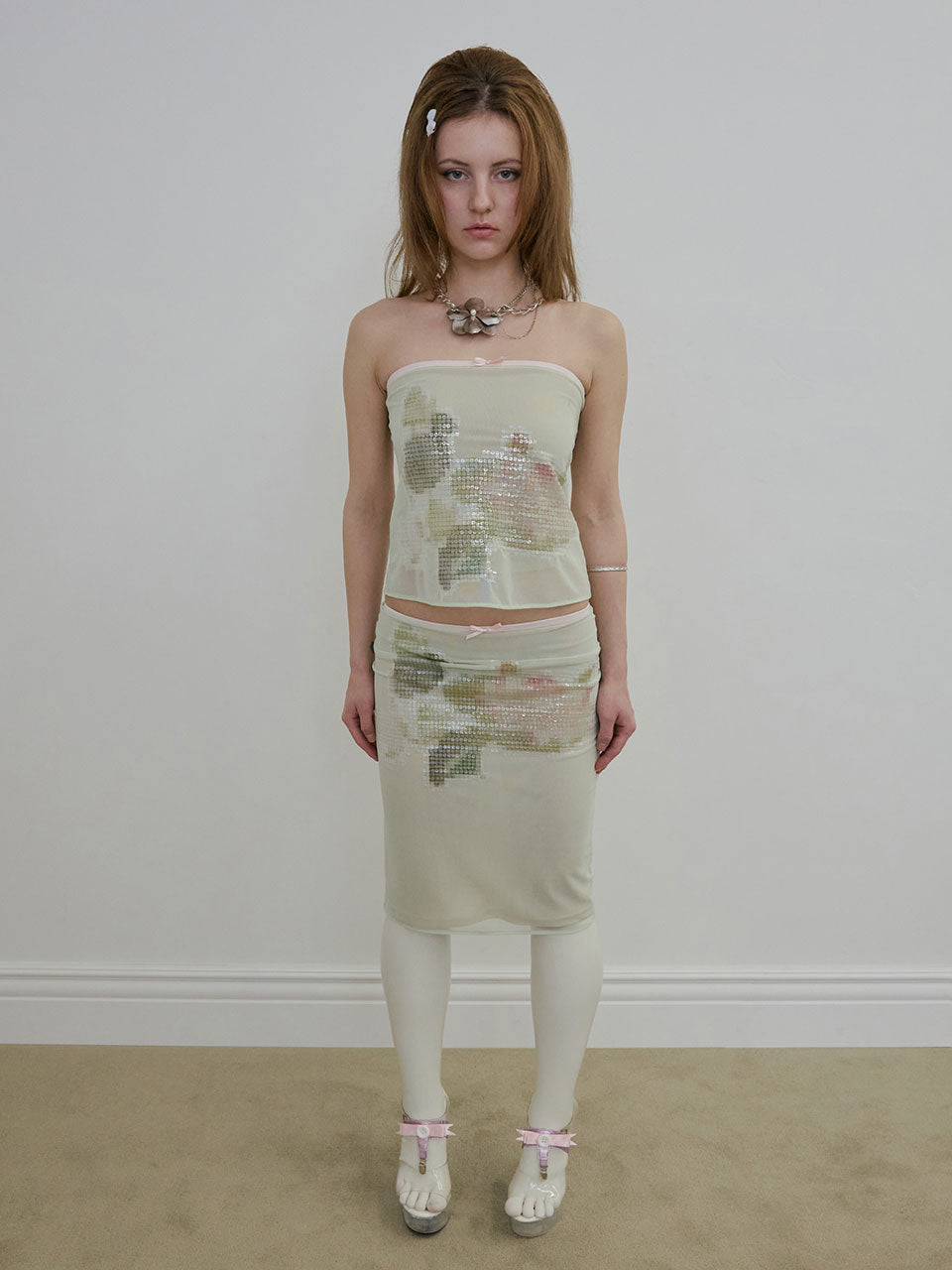 Censored Lotus Tube Top Apple