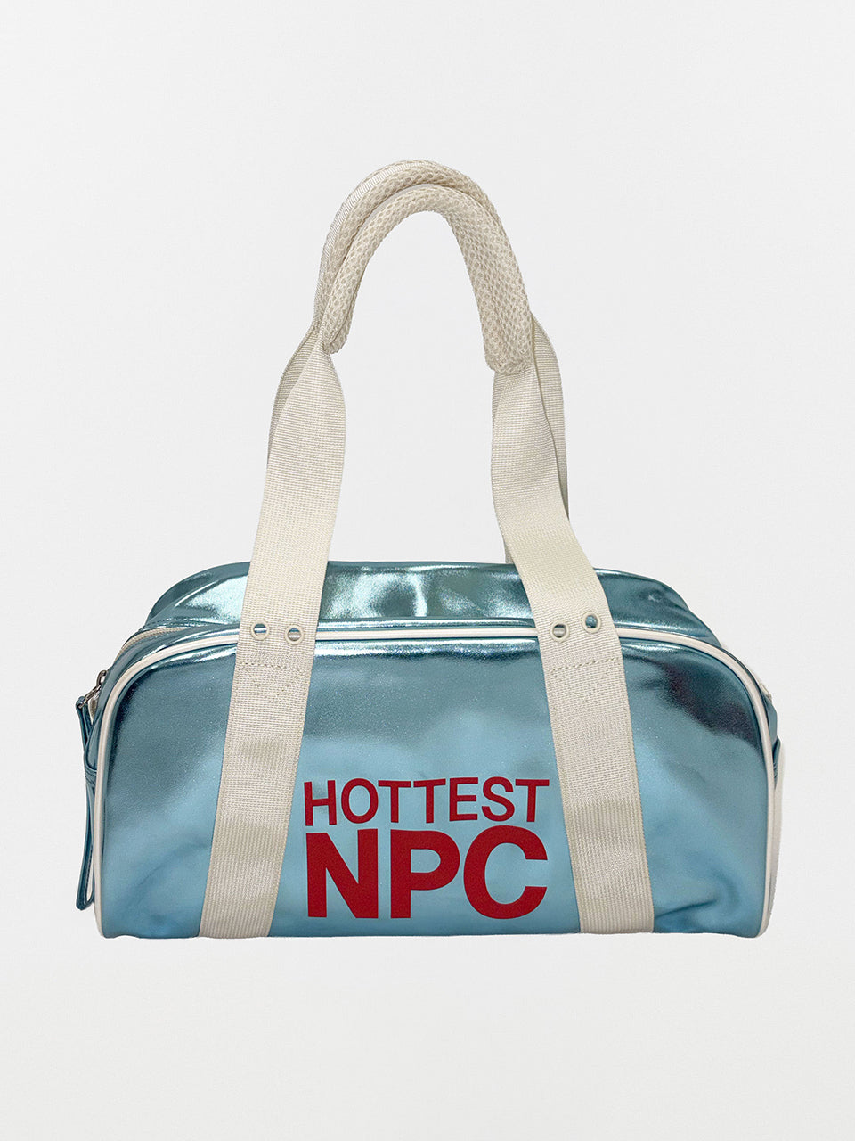 NPC Metallic Bag Aqua Blue